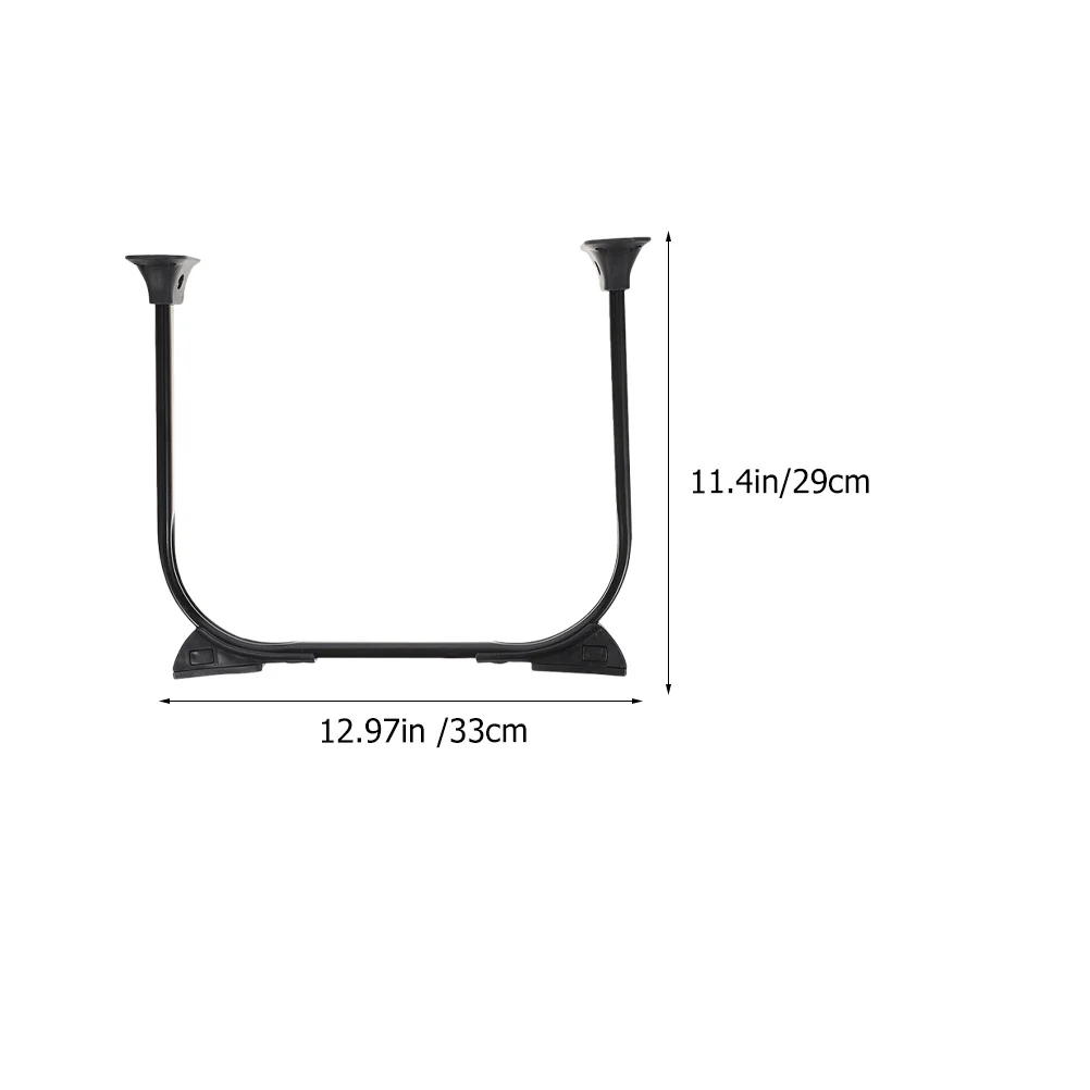 4 pièces pieds en métal pliables en forme de U pieds de meubles pliants robustes pour Tables basses bureaux bancs pied de Table à feuilles tombantes