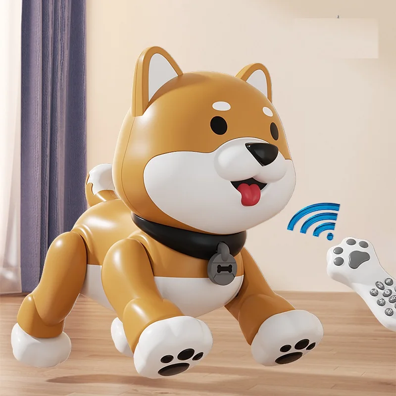 

Intelligent Touch Pet Toy: RC Electronic Dog Robot Walking, Dancing Remote Control for Kids