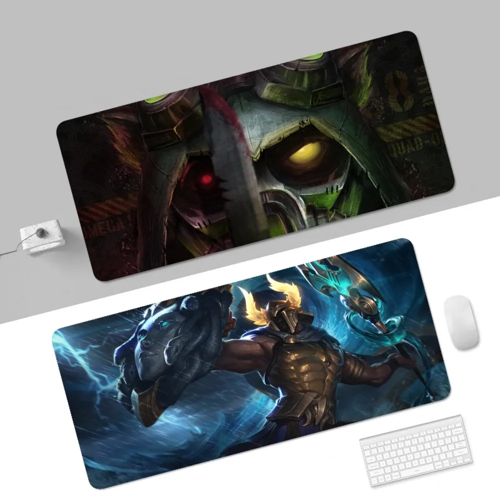 

P-Pantheon L-League-Of-Legends-LOL Mousepad Non-slip Lockedge PC Gaming Mouse Pad Gamer Desk Mats Keyboard Pad Mause Pad