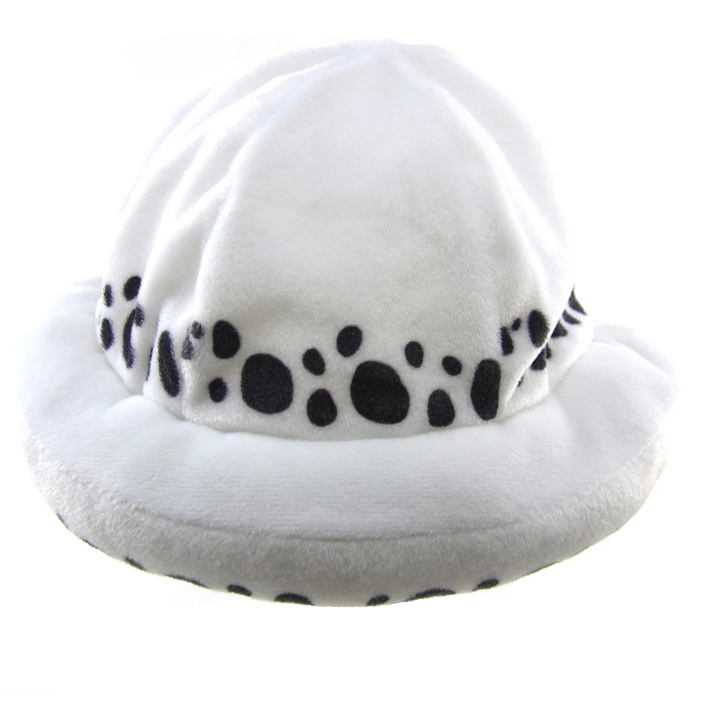 Brdwn Cosplay Trafalgar Law spotty Cap Soft Plush Hat Beanies