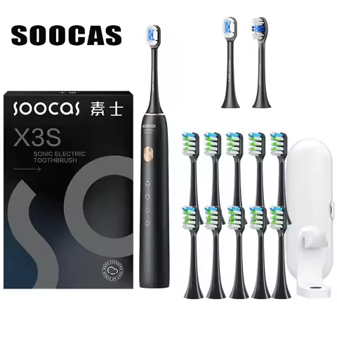 SOOCAS X3S Sonic Electric Toothbrush 180 Days Battery Life Smart Ultrasonic Tooth Brush Cleaner Adult Automatic IPX8 Waterproof