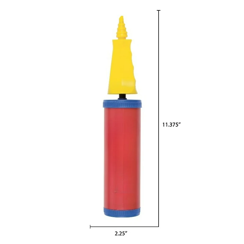 Manual Balloon Pump，Red，12.00 x 10.00 x 2.50 In