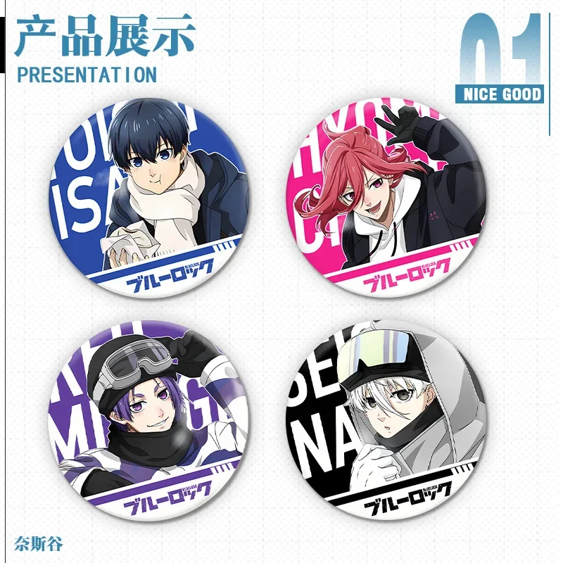 

Anime BLUE LOCK Isagi Yoichi Chigiri Hyoma Cosplay Badge Ambitus