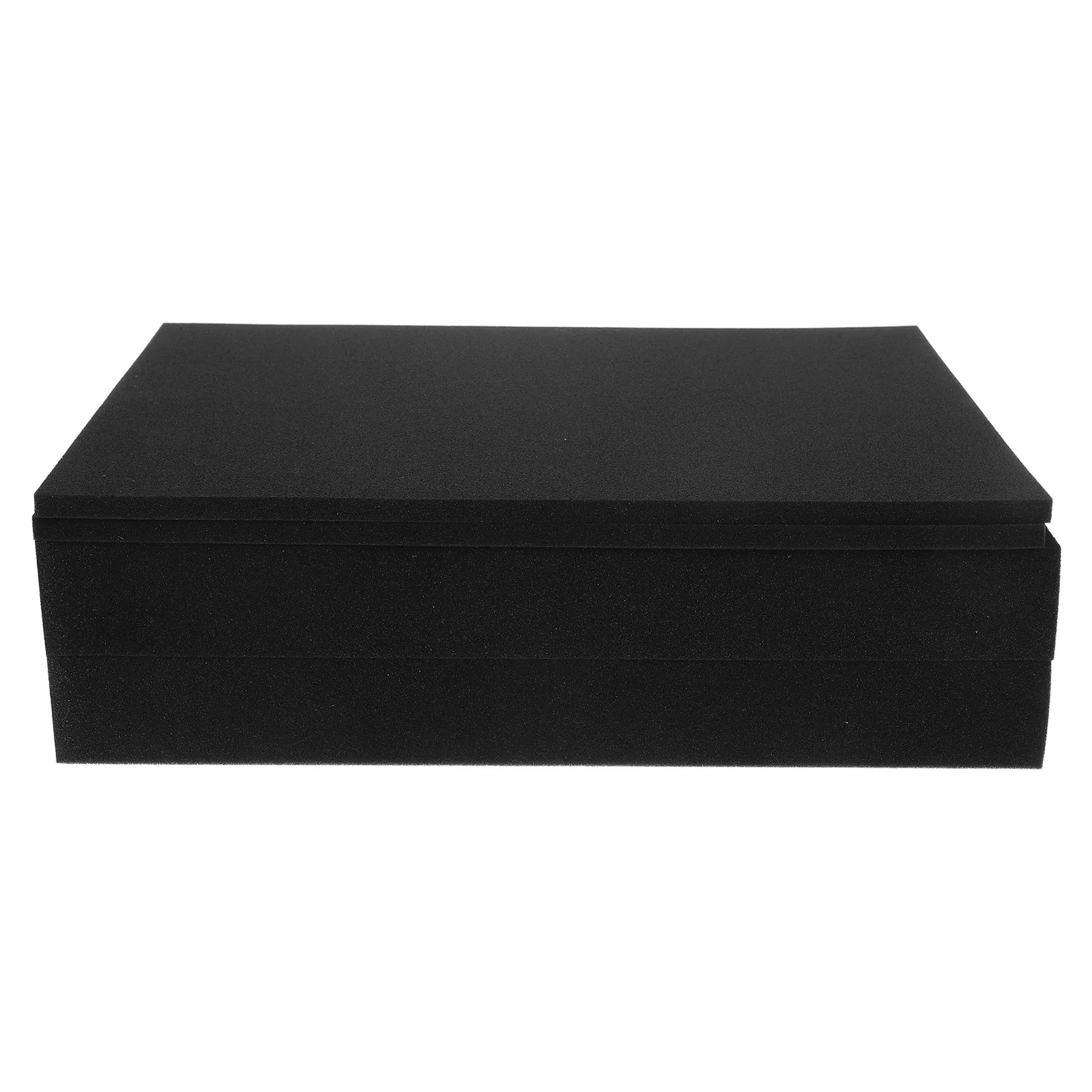 

4Pcs Tearable Foam Sheets Black Cuttable Polyurethane Foam Inserts Packing Padding for Toolbox Jewelry Box Organizer Camera Case