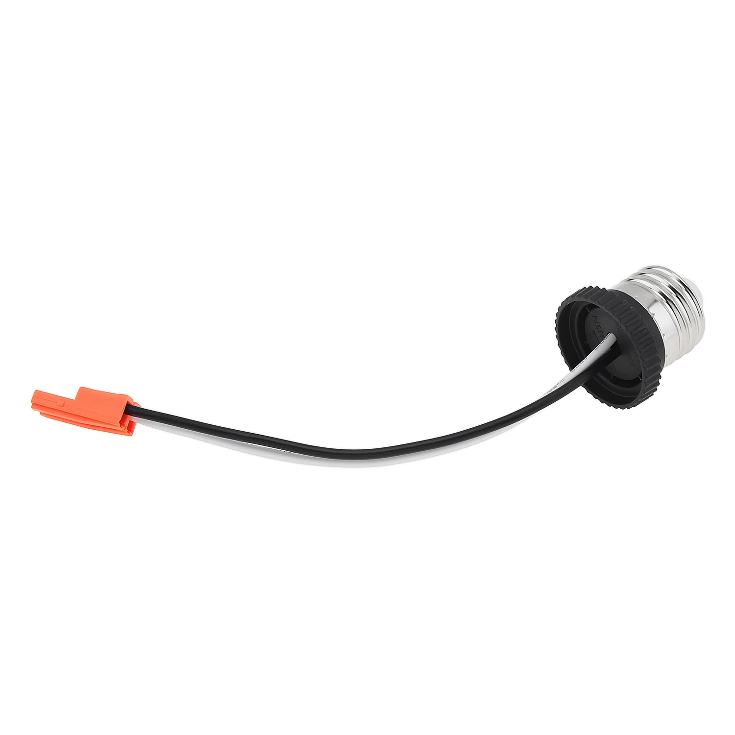 Adaptador de enchufe E26, convertidor de Base media macho, tornillo, enchufe de bombilla Pigtail para luces de techo, accesorios de iluminación