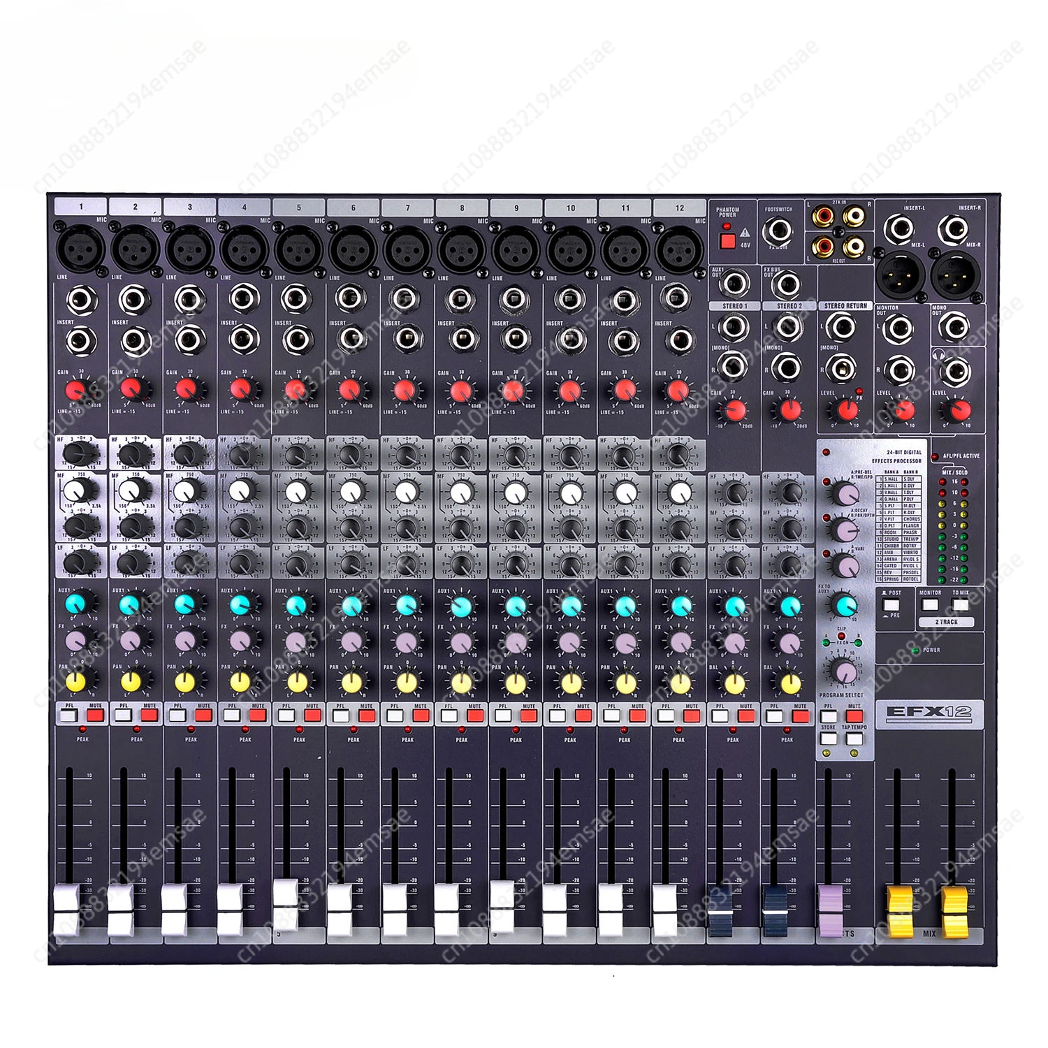 Audio Mixer Efx8 Efx12 Efx16 Efx20 Mixing Console, Soundcraft Stage Performance Professional Conference Audio Mixer