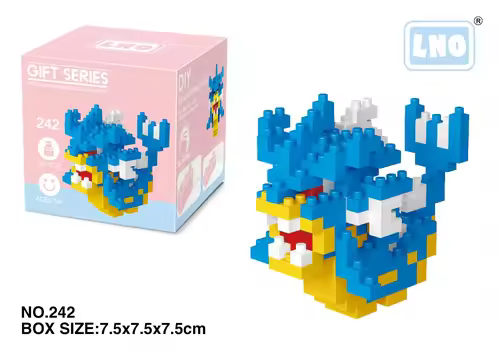 Pokemon Small Blocks Nanoblock Charizard Kyogre Groudon Rayquaza Model Education Graphics Toys for Kids Birthday Gift Toys - Image 42