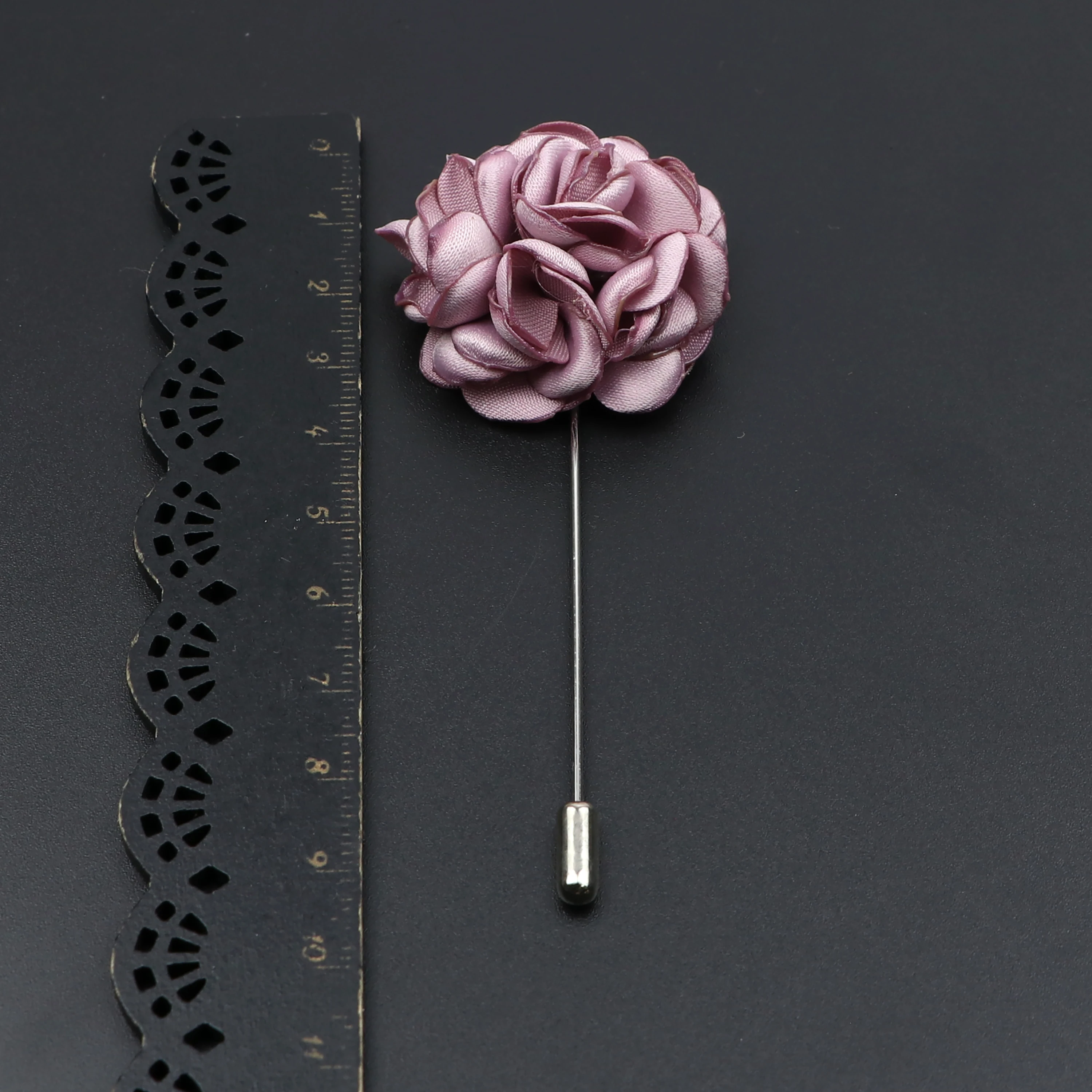 Men\'s Handmade Brooches Floral Brooch Pin Suit Shirt Corsage Collar Lapel Pin Wedding Boutonniere  Jewelry Clothes Accessory