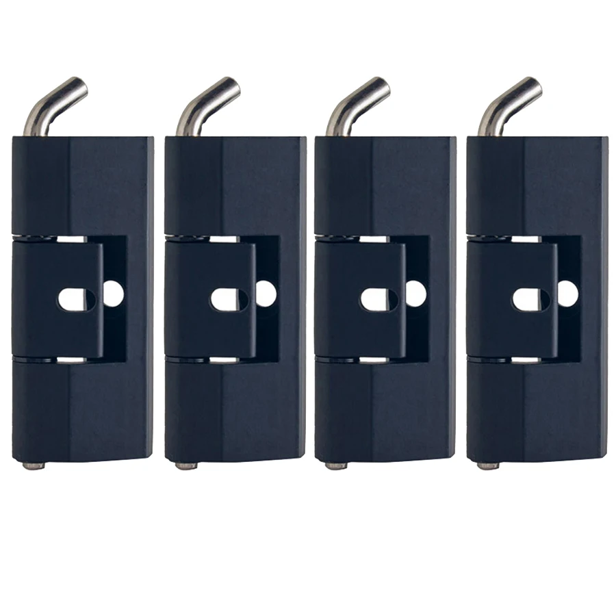 4PCS Zinc Alloy Industrial Hinges Distribution Cabinet Latch Hinge Control Electric Cabinet Door Hinges Equipment Box Bolt Hinge