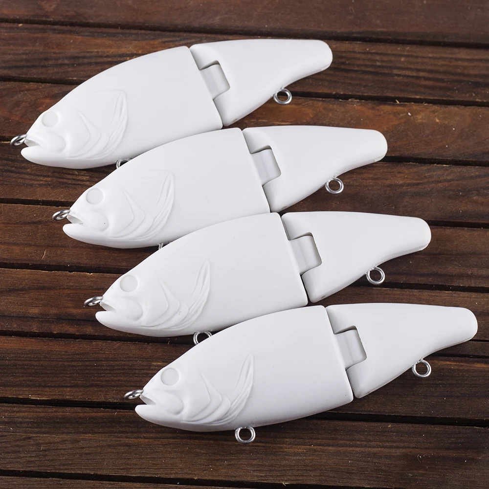 Imagem -06 - Chans Huang-unpainted Glide Fishing Lures Blank Shad Isca Flutuante Difícil Artificial Corpo de Segmentos Swimbait 155 Centímetros 36g Pcs Lot