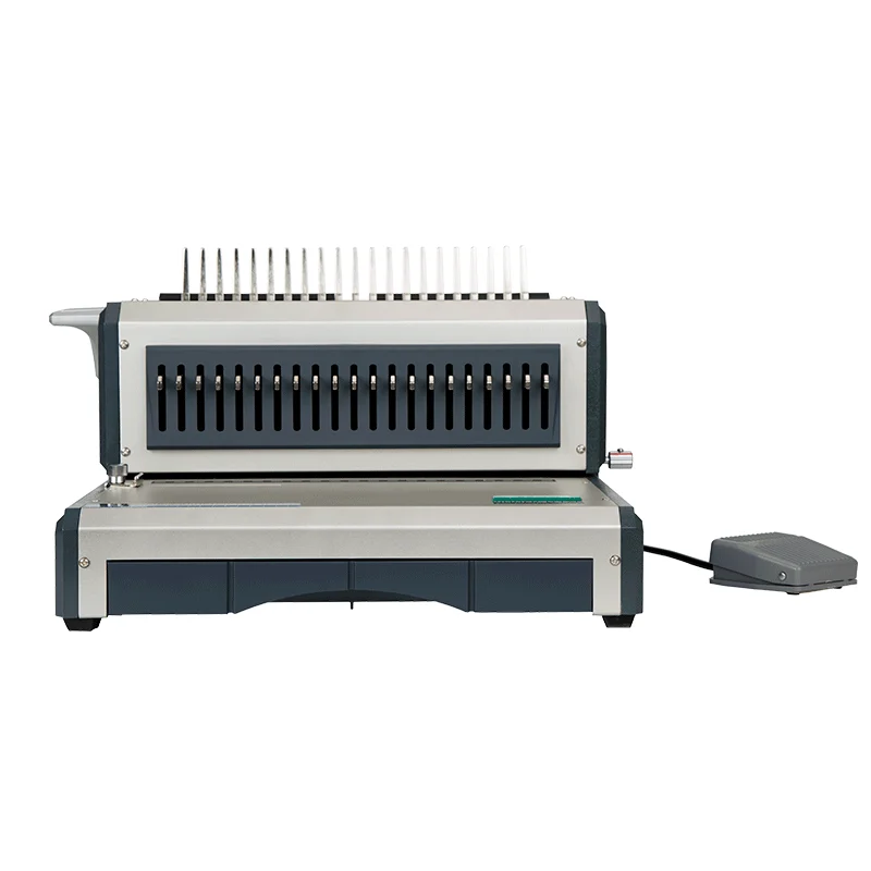 Free ship new Heavy Duty Electric Plastic Comb Binding Machine with CE/RoHs