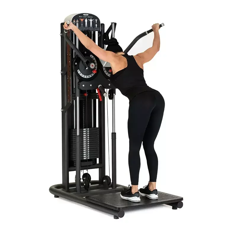 2022 New Arrivals Multi Functional Gym Pin Load Selection Machines Standing Lateral Raise Machine Standing Multi Flight