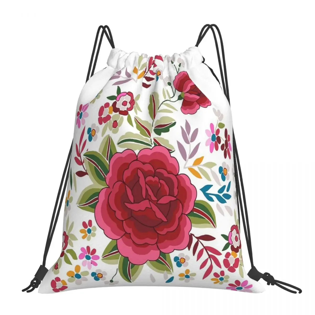 Mantn De Manila กระเป๋าเป้สะพายหลังกระเป๋าสตางค์แบบพกพา Drawstring Bundle กระเป๋ากีฬากระเป๋ากระเป๋าหนังสือสําหรับชายหญิงนักเรียน