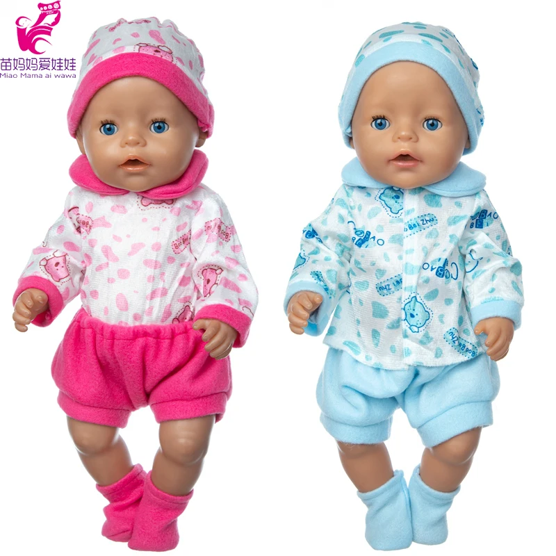 17 Inch Reborn Baby Doll Clothes Set for 17