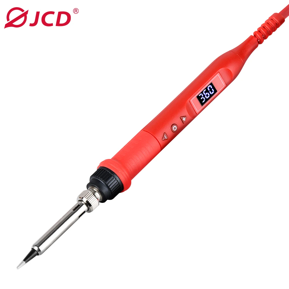 JCD 908U Electric Soldering Iron Kit 80W Adjustable Temperature LCD Display Electronic Welding Tool Equipment Soldering Iron