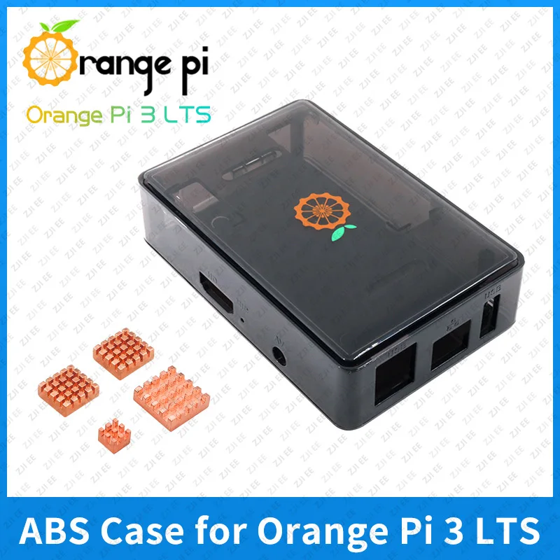 Orange Pi 3 LTS ABS Case Protective Shell Black Tranparent Case for Orange Pi 3 LTS Development Board