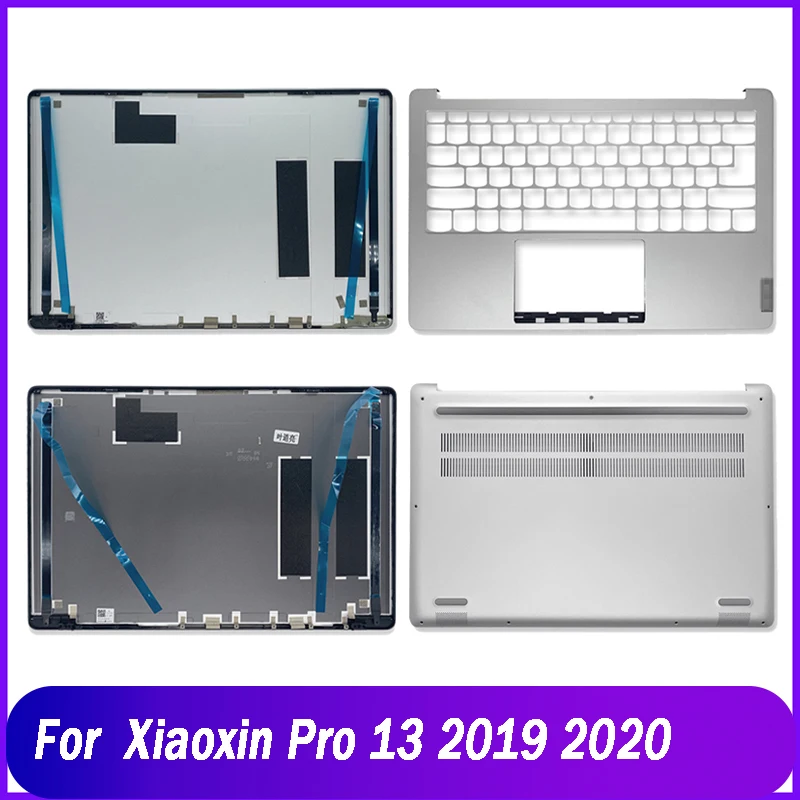 

НОВАЯ задняя крышка для ноутбука Lenovo Xiaoxin Pro 13 2019 2020, задняя верхняя крышка с ЖК-дисплеем, упор для рук, верхняя нижняя крышка A C D, серебристо-серый