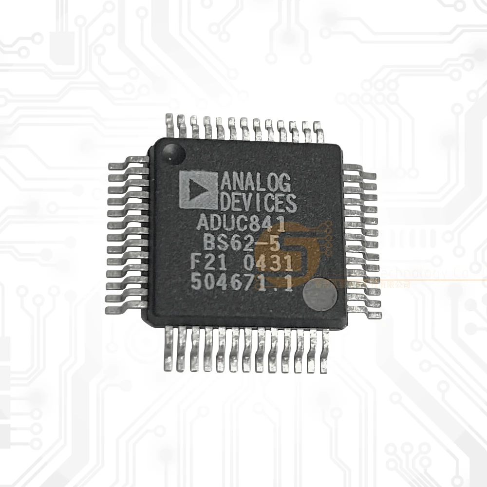 1PCS  New ADUC841BS62-5  QFP52 in Stock Chipset