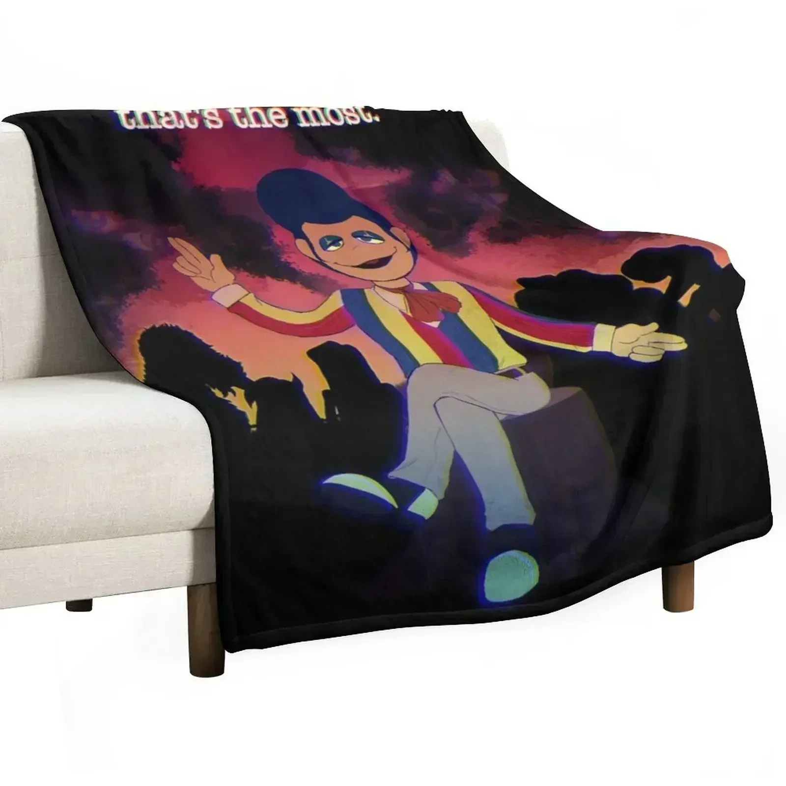 

Welcome Home Wally Darling Art Throw Blanket Durable Warm Blanket for Daily Home Use