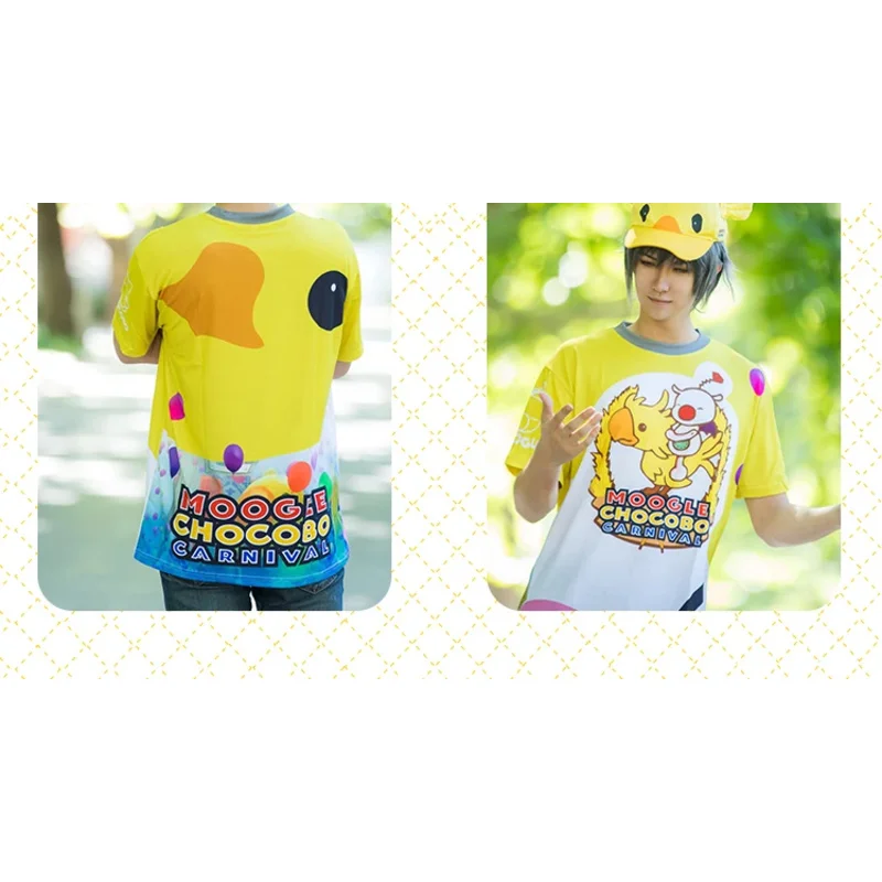 EE01 فاينل فانتسي XV FF15 Noctis Lucis Caelum Lucis FFXV Moogle Chocobo كرنفال تأثيري حلي Moogle Chocobo كرنفال T-&0Ww