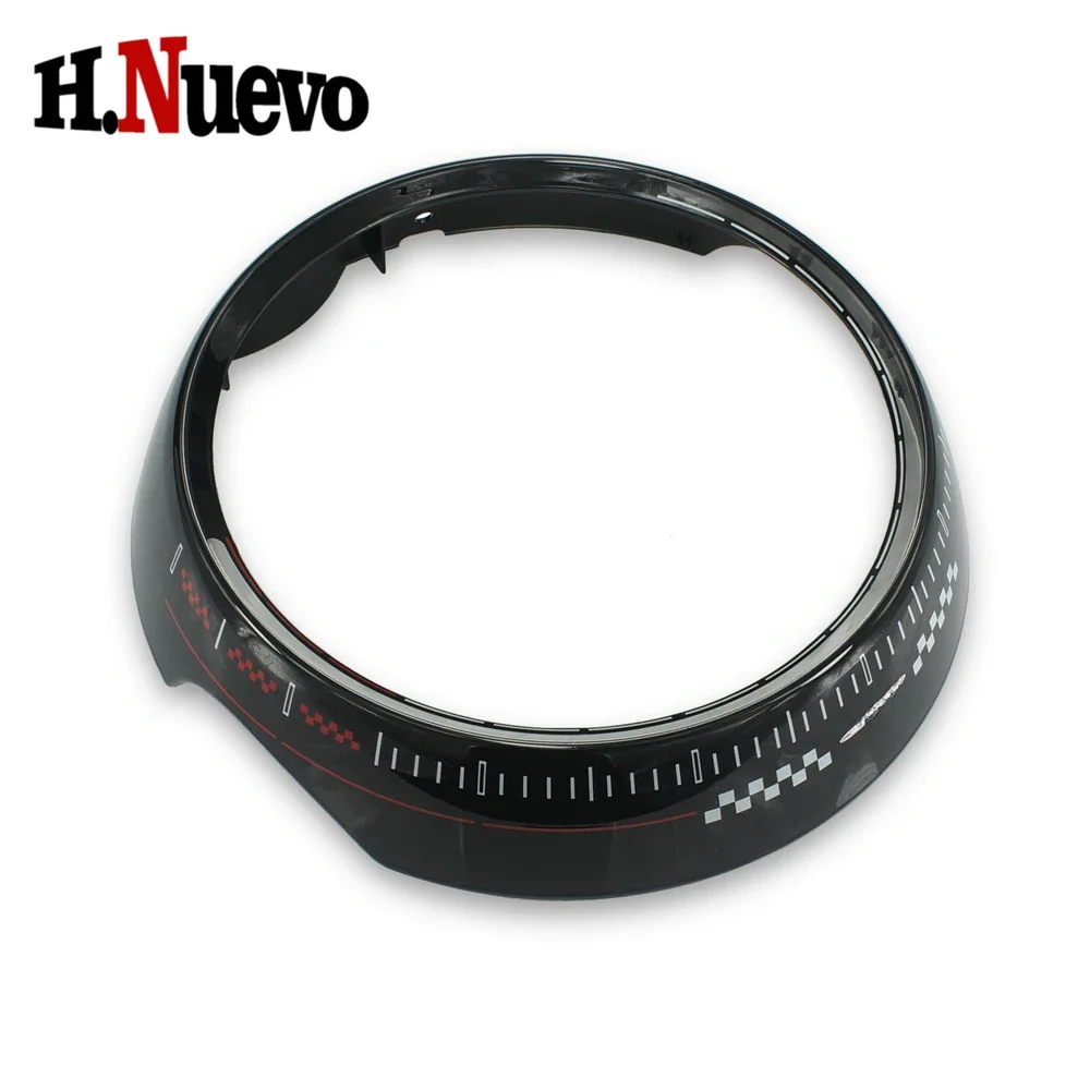 Tela de controle do console central quadro decorativo capa navegação para mini cooper f55 f56 f57 acessórios interiores do carro