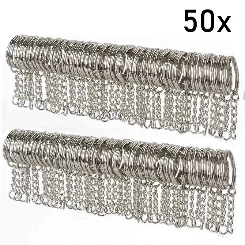 25mm * 50 szt. Płaski pierścień, metalowa okrągła klamra, okrągły pierścień, gładka klamra dla psa, wytłoczony okrągły pierścień, wisząca klamra, hak Buck — zdjęcie 2