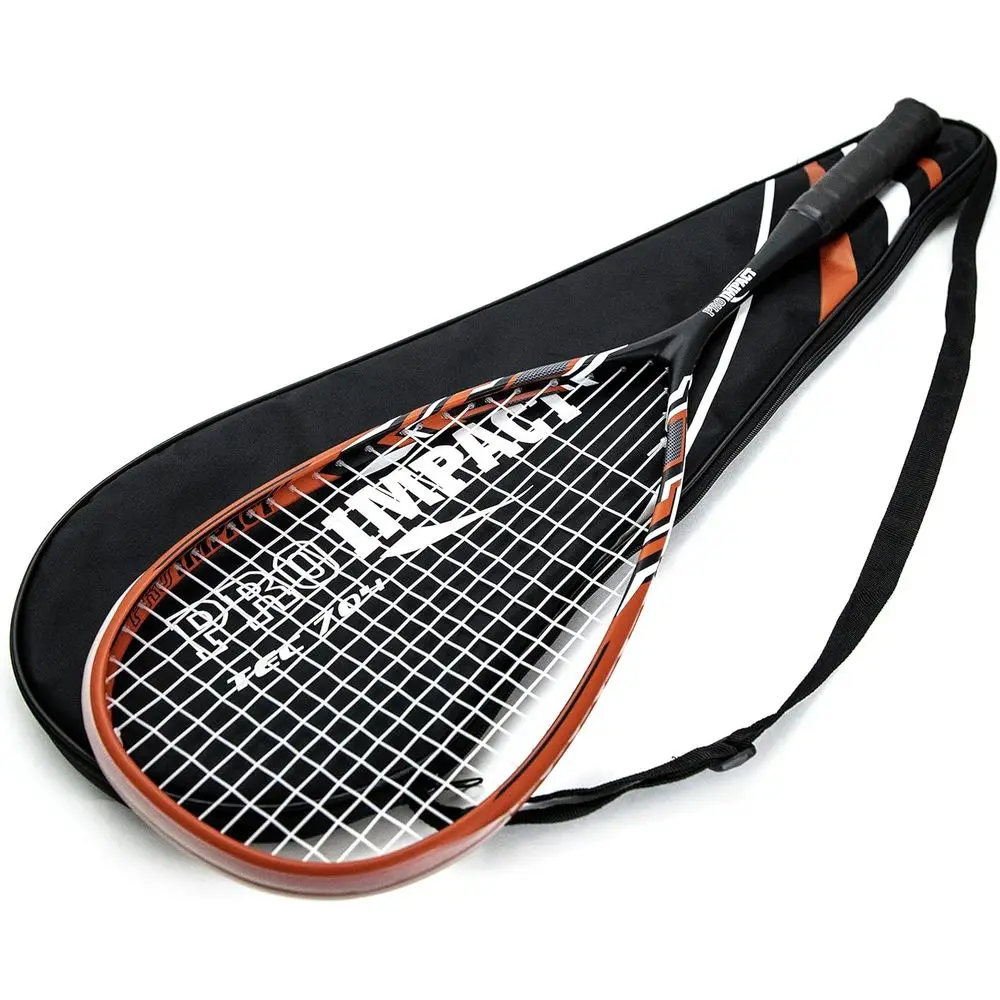 

Full Size Lightweight Squash Racket with Carry-On Cover and Enhanced Control for All Skill Levels