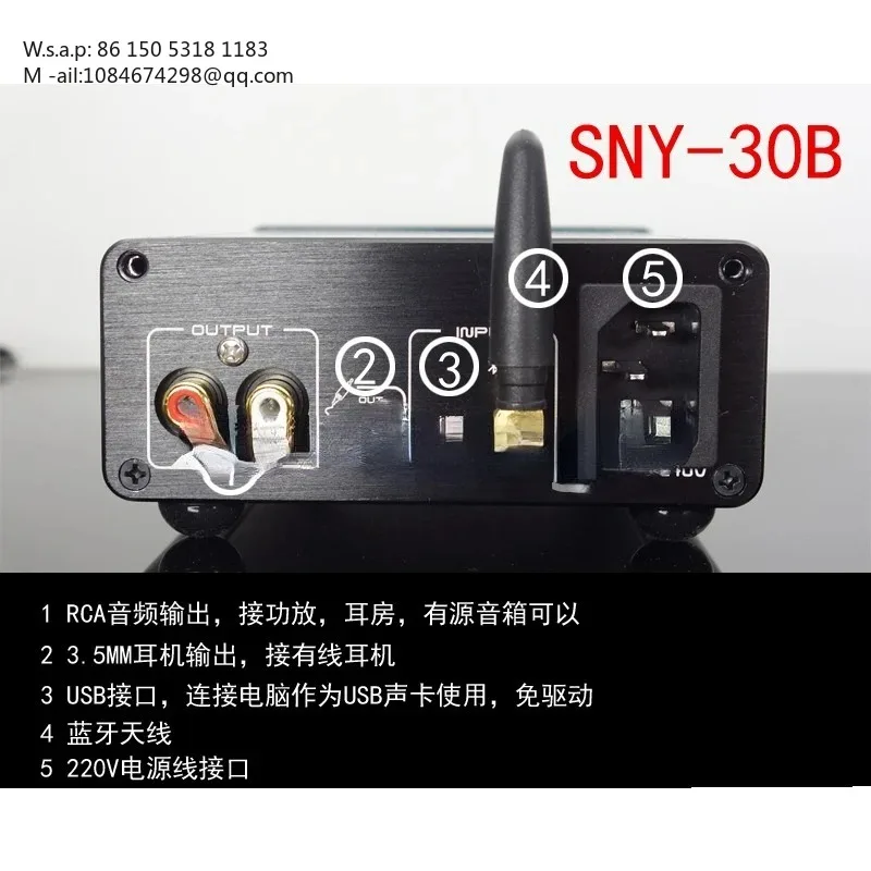 Bluetooth 5.0 Audio Receiver DAC Decoder QCC5125 PCM1794A HiFi Wireless Audio Streaming Adapter Lossless Music Player