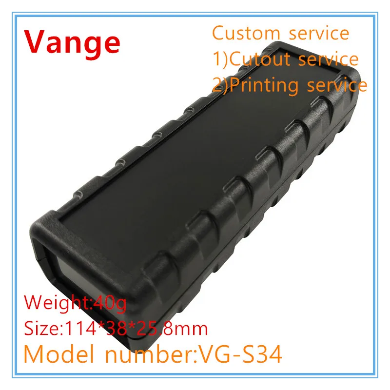 Vange device junction box 114*38*25.8mm ABS plastic project box