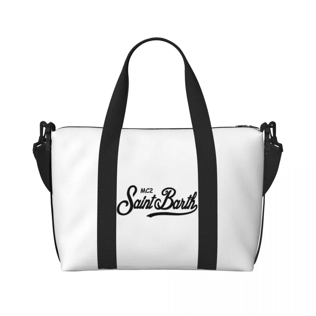 

Custom S-SAINT B-BARTH Beach Tote Bag Women Big Compartment Beach Gym Travel Bags