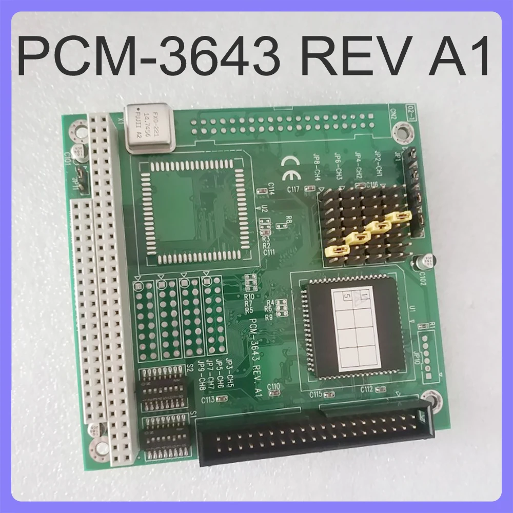 4-Port RS232 PC104 For Advantech Serial Port Card Expansion Card Communication Module PCM-3643 REV A1