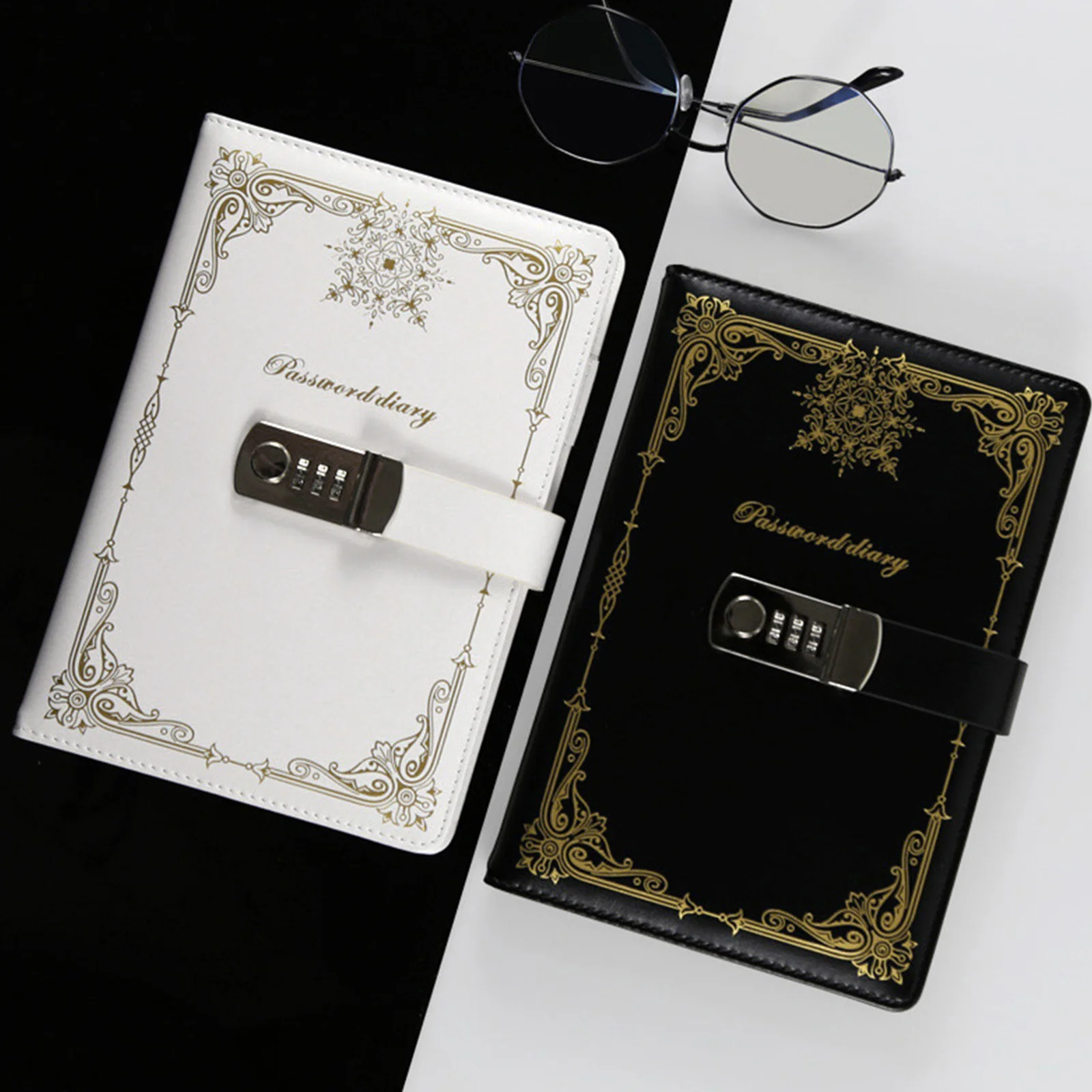 Note Day Password With Lock This Diary A5 Student Notebook Creative Business Notebook