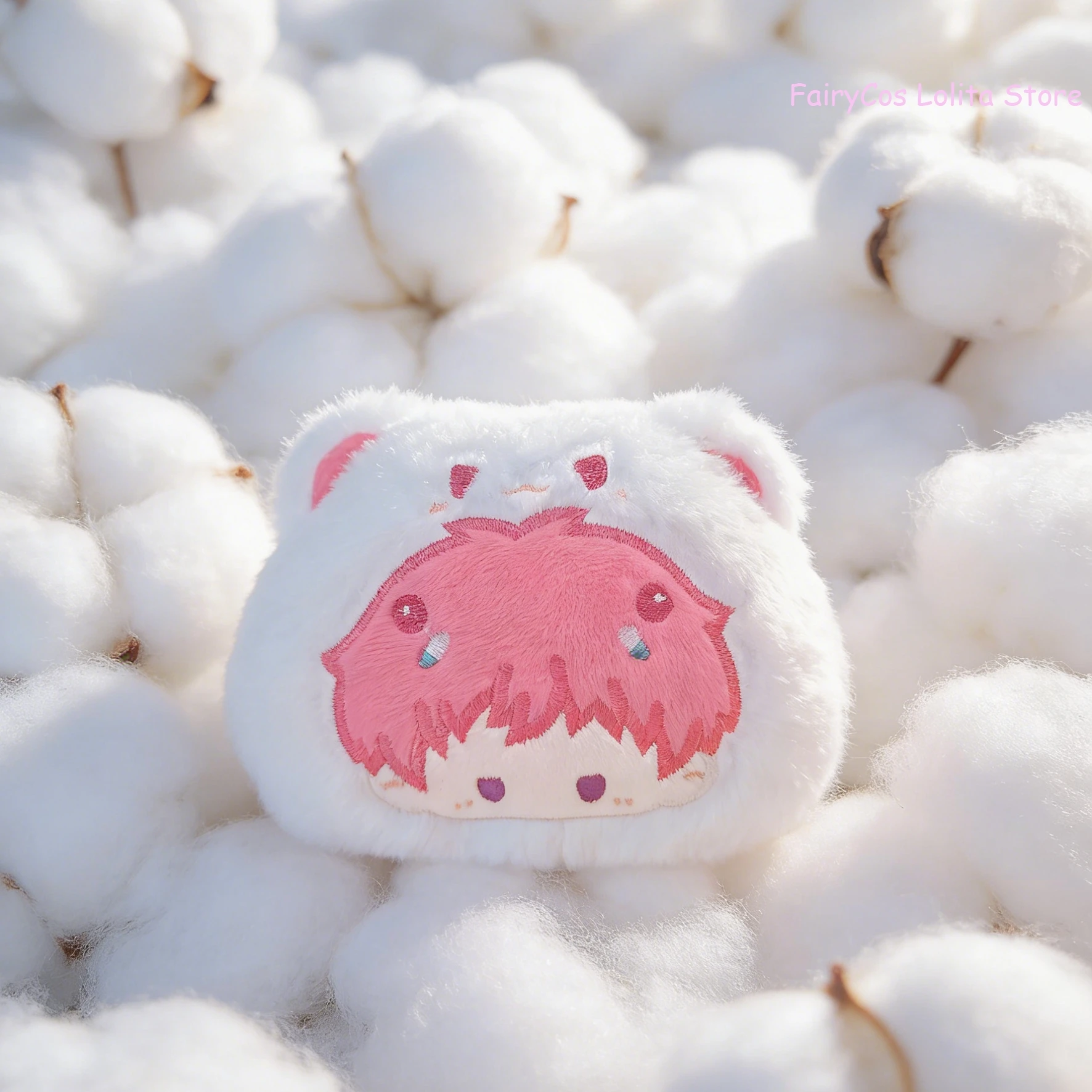 Cute Cat Series The Disastrous Life of Saiki K. Saiki Kusuo 10cm Plush Dango Pendant Anime Q Version Keychain Festive Gifts