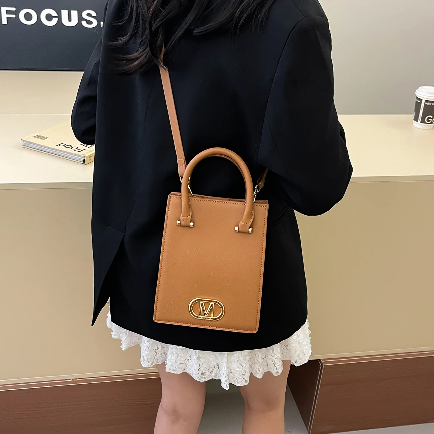 

Classic Elegant Handbags For Women, High-Quality Leather Messenger Bag By Popular Luxury Brand Inspiration