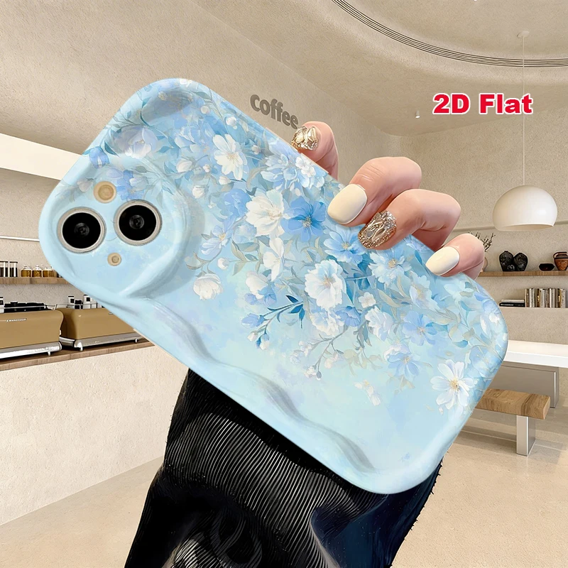 2D Flat Soft Silicone Phone Case For iPhone 17 Pro Max 16 18 Pro 13 11 15 14 Plus 12 17 16E 17Promax Shockproof Transparent Funda Cover