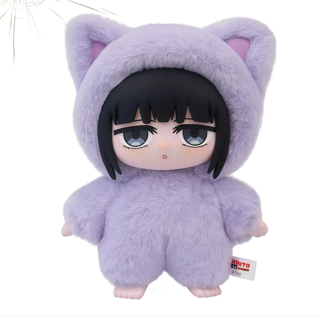 EAKI Anime Katzenohren Plüsch Blind Box Jujutsu Kaisen Haikyuu Sakamoto Days Niedliche Plüsch-Vinylfigur Sammlerstück Überraschungsgeschenk – Detail 28