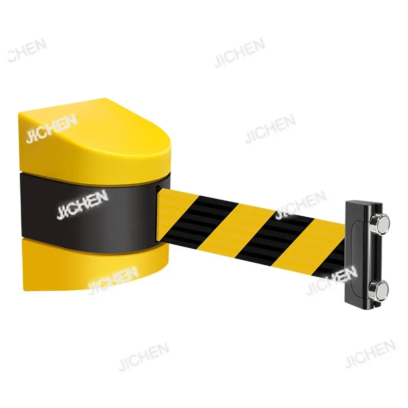 

ZQQ One-meter Noodle Wall-mounted Isolation Belt Magnetic Telescopic Warning Against Wall Without Punching Warning Line