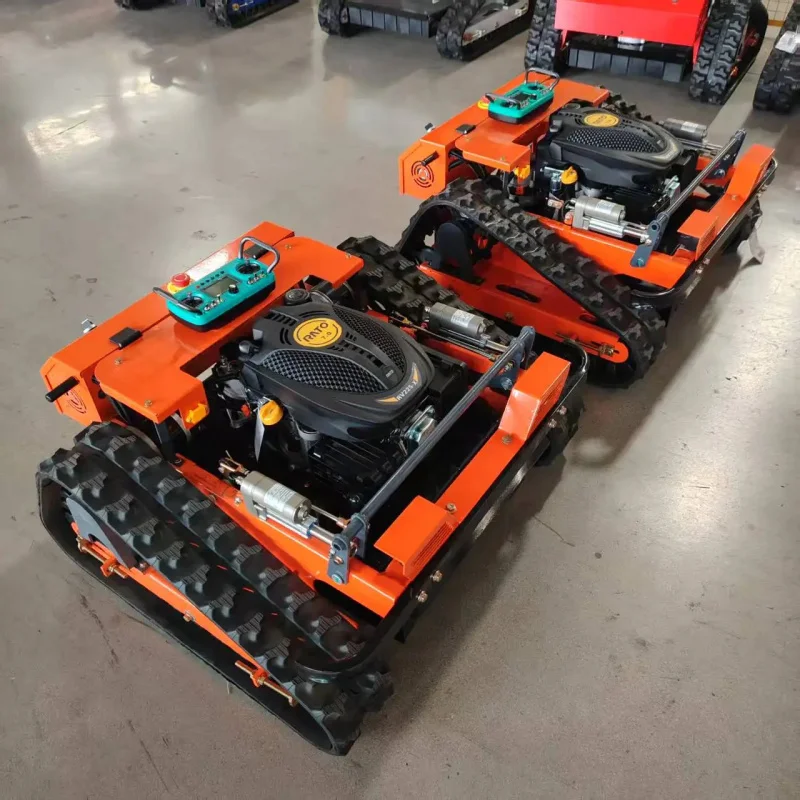 

Новые газонокосилки с дистанционным управлением 1000 мм