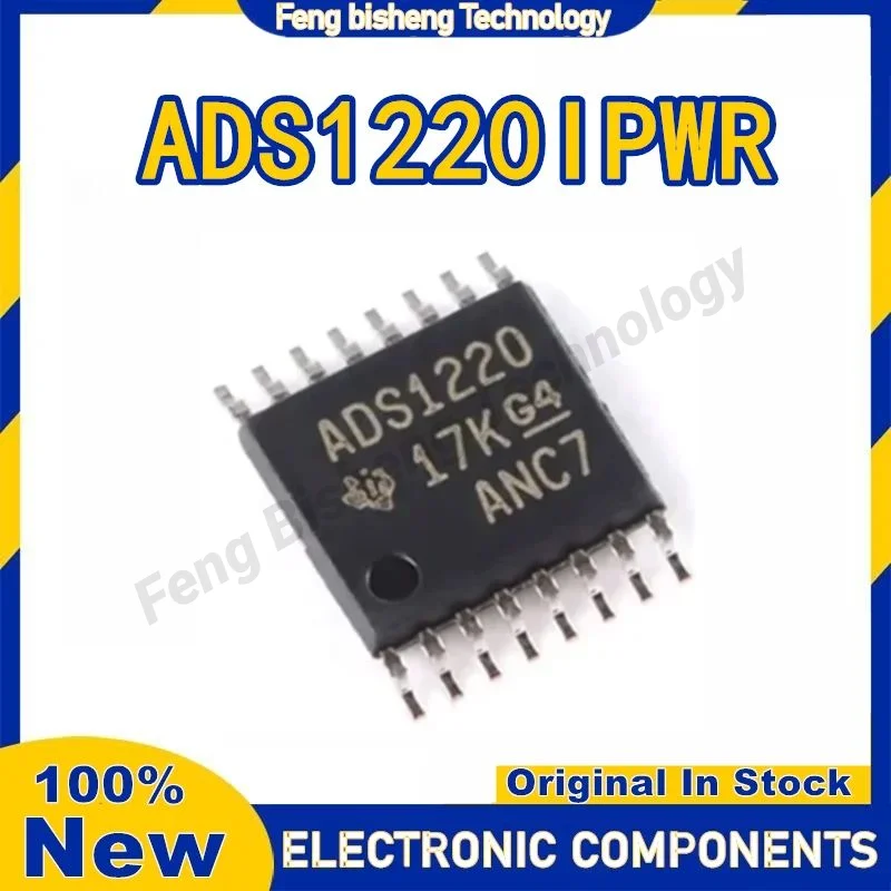 ADS1220IPWR ADS1220IPW ADS1220 TSSOP-16 Neuer originaler IC-Chip