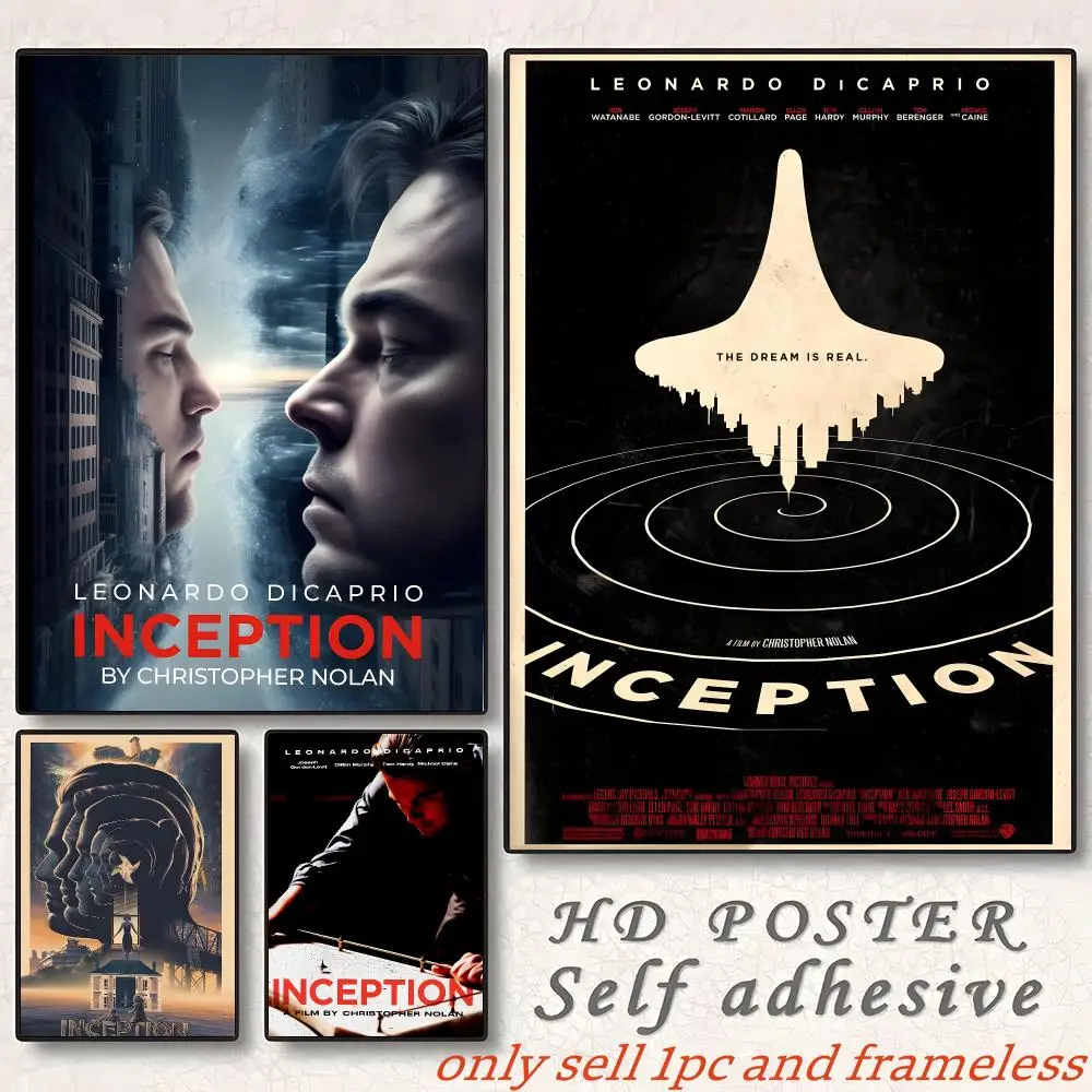 Adventure Movie I-Inception Poster Gift with prints Home bedroom living room decoration promotion and display