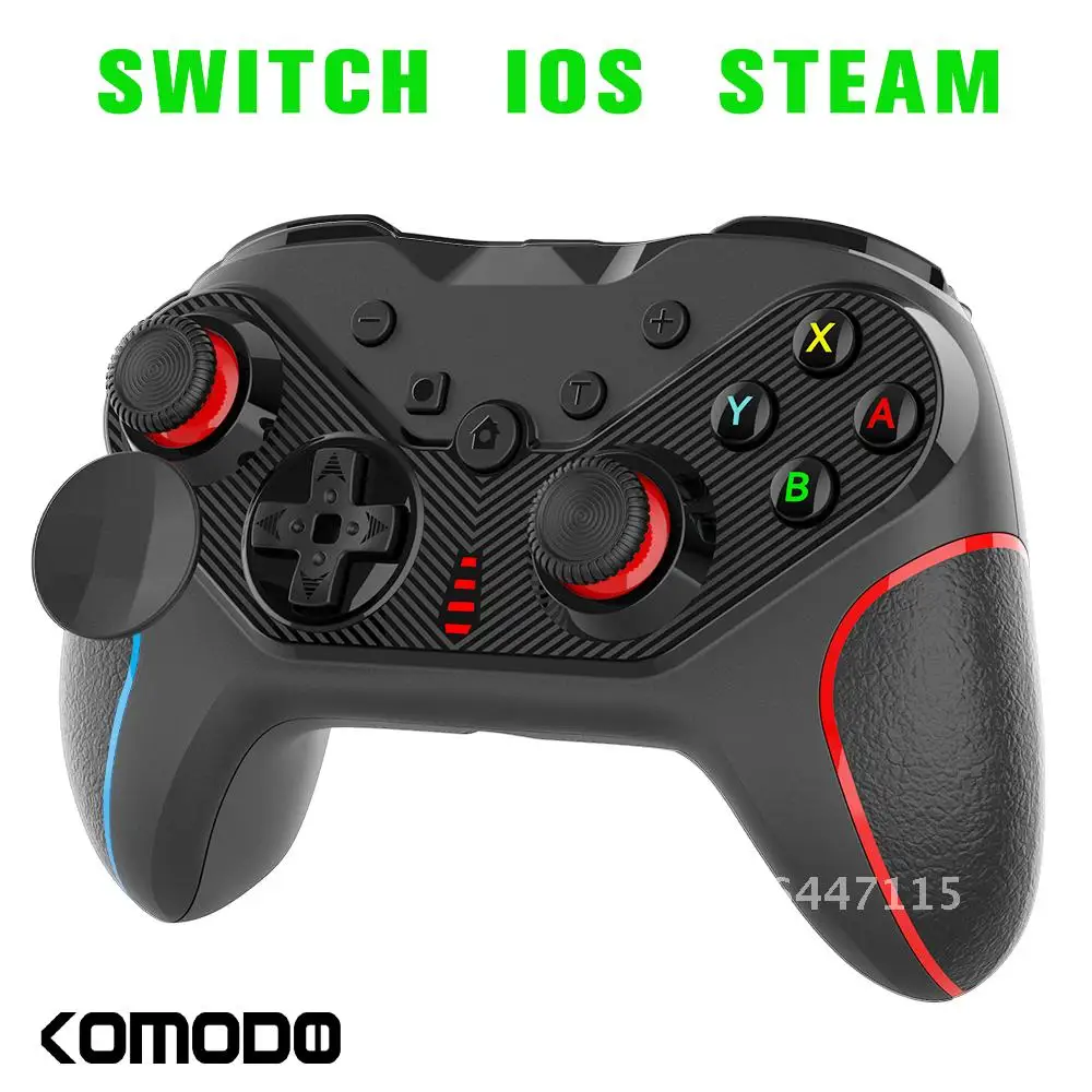 

Switch Controller Wireless Pro Controller for NS steam ios Remote Gamepad with Joystick Adjustable Turbo Vibration Ergonomic Non