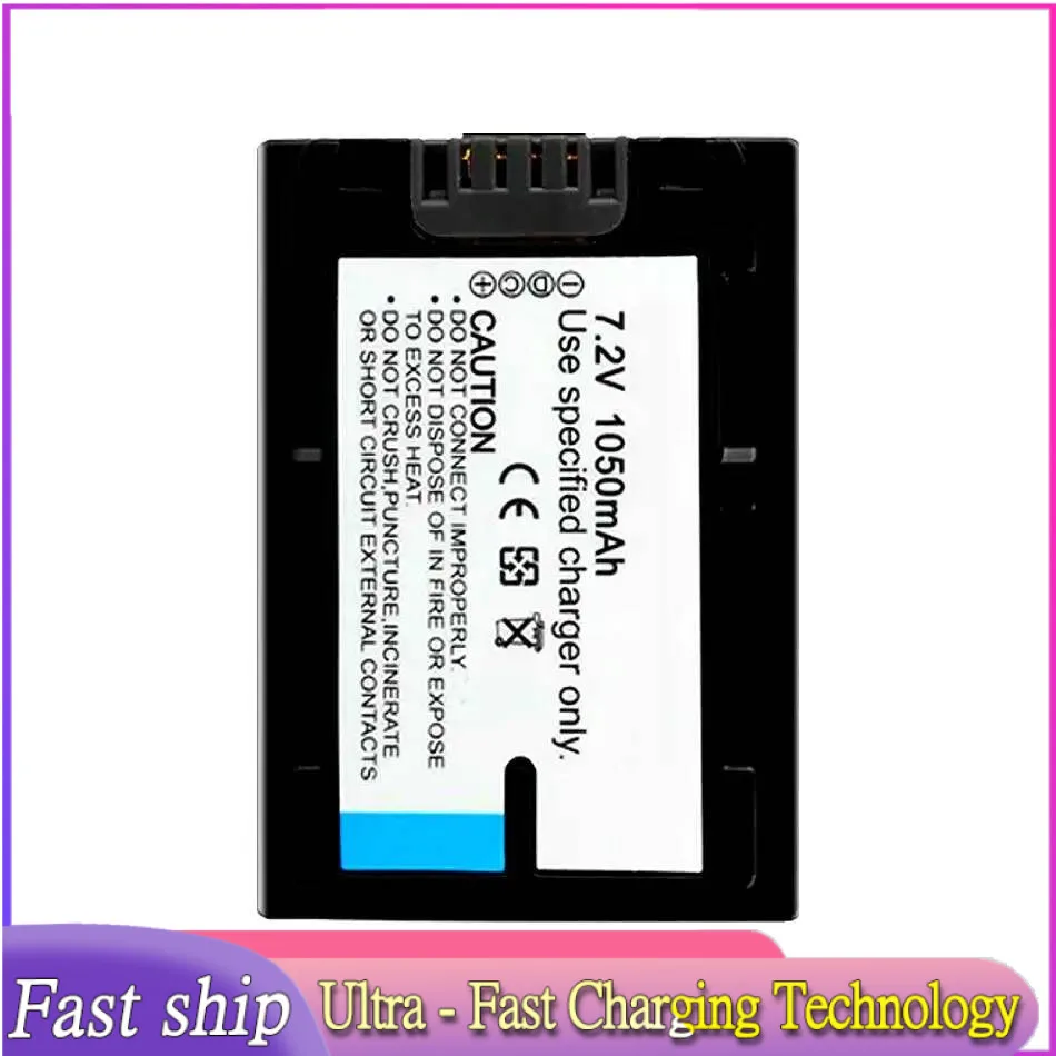 

Аккумулятор для видеокамеры NP-FV50 1050 мАч для камеры Sony NP-FV30 NP-FV40 Hdr-CX150E Hdr-CX170 Hdr-CX300
