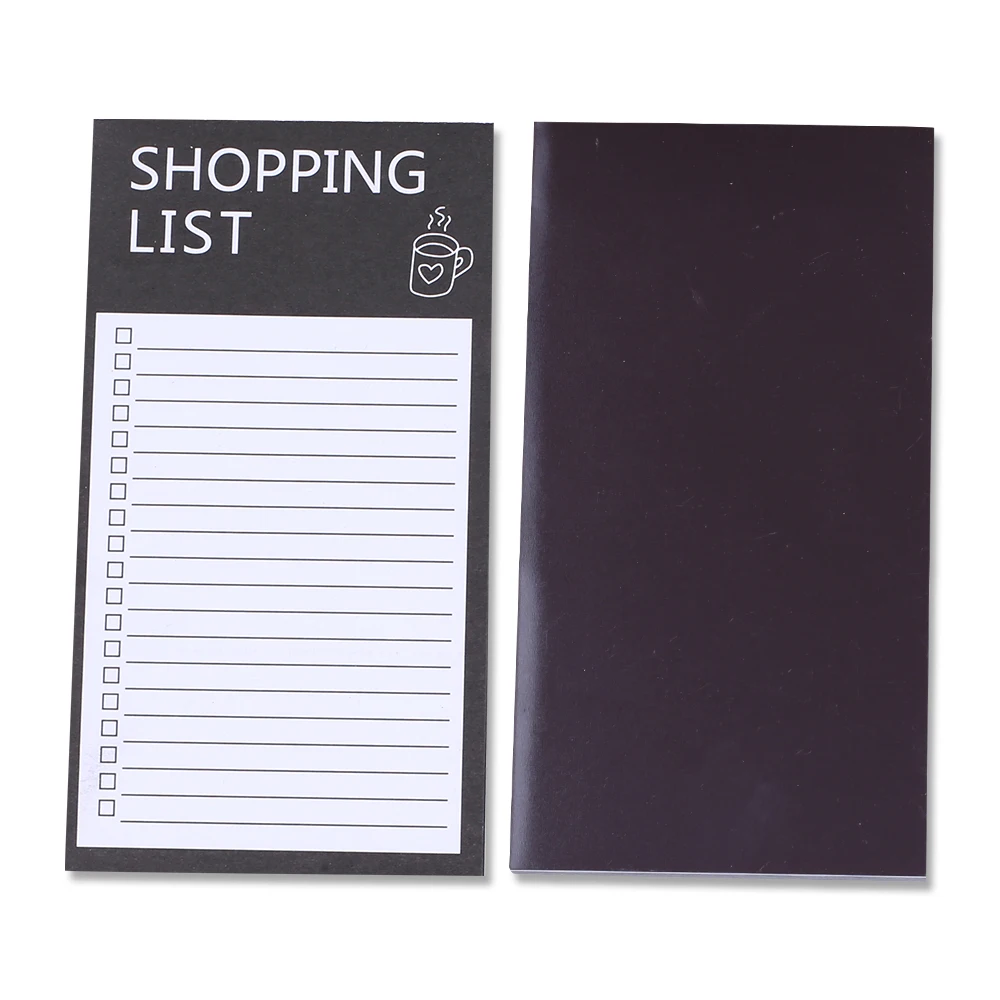 Imagem -02 - Coreano Magnetic Shopping List Planejadores de Refeições Frigorífico e Frigorífico Notepad Compra Mercearia Check to do List