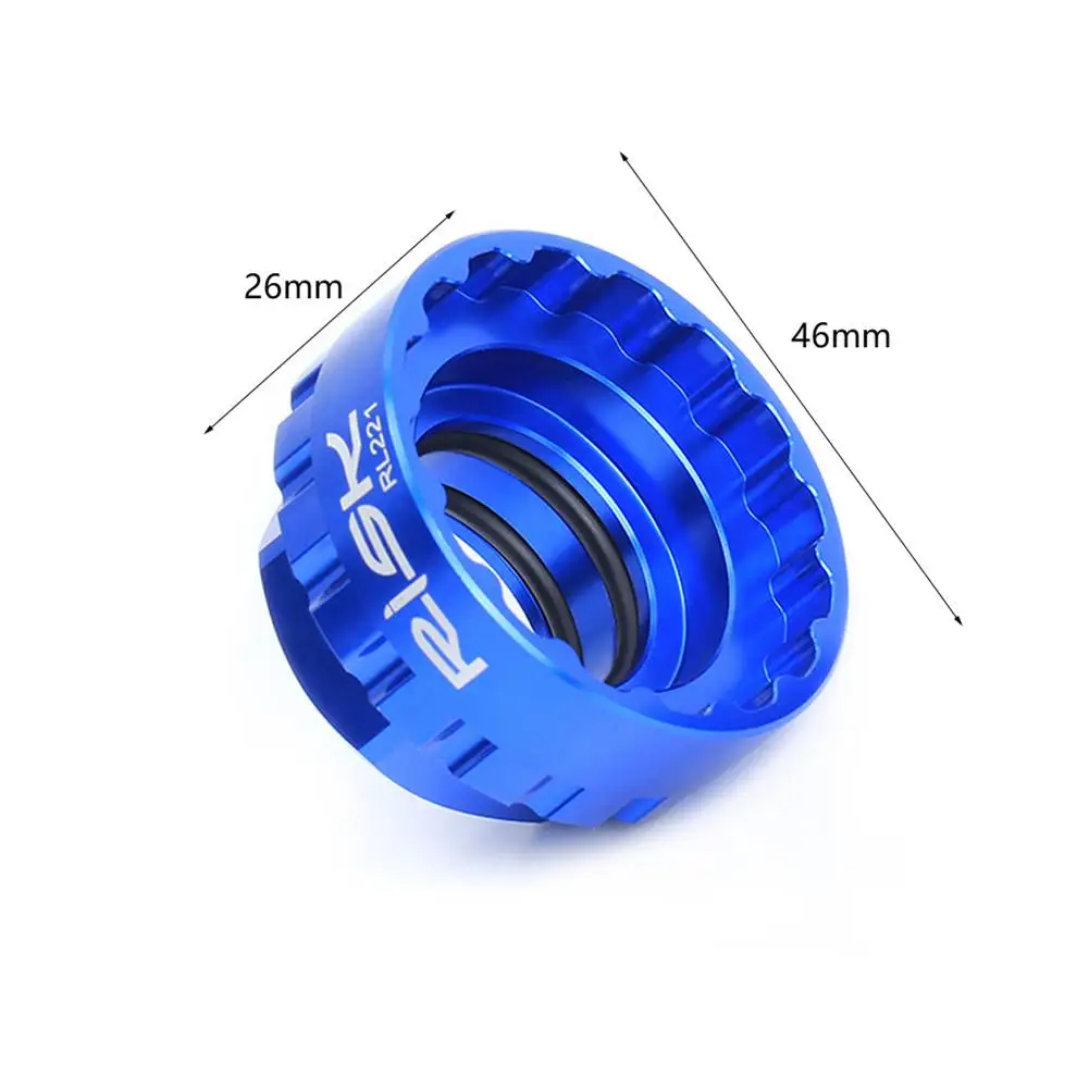 Herramienta de reparación de platos y bielas, aleación de aluminio CNC, montaje directo, 12 velocidades, para Shimano M7100/m8100/m9100 Slx, 46x26mm