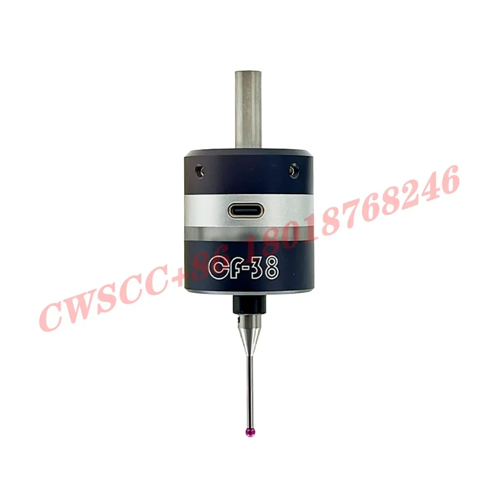 The CNC 3D Trigger Edge Finder High Precision Touch Probe CNC Milling Machine Three-coordinate Centring Rod Tool Setter CF-38