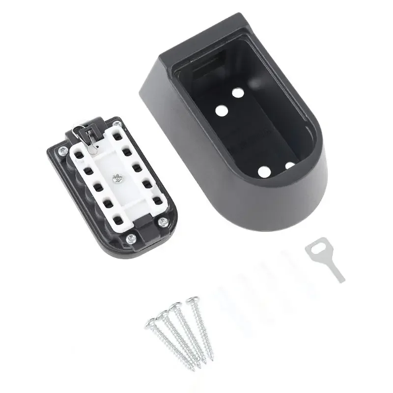 Key Safe Lock Storage Box Outdoor with Code Combination Password Security Waterproof Wall Mount Push Button Case