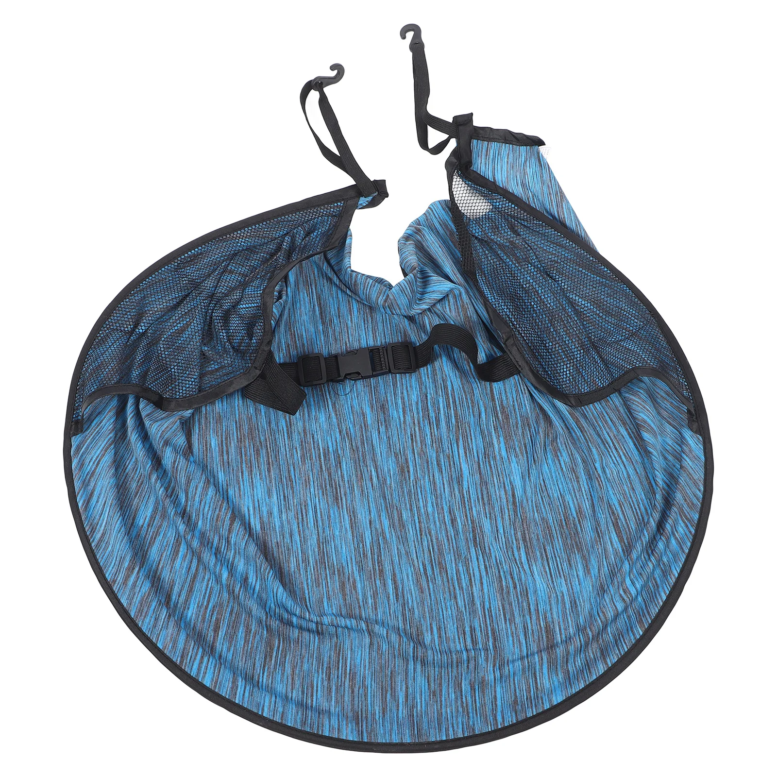 Cubierta parasol para cochecito, dosel ligero con protección UV para cochecito, tamaño de tela pequeño, antipolvo, portátil, plegable, de viaje para bebé