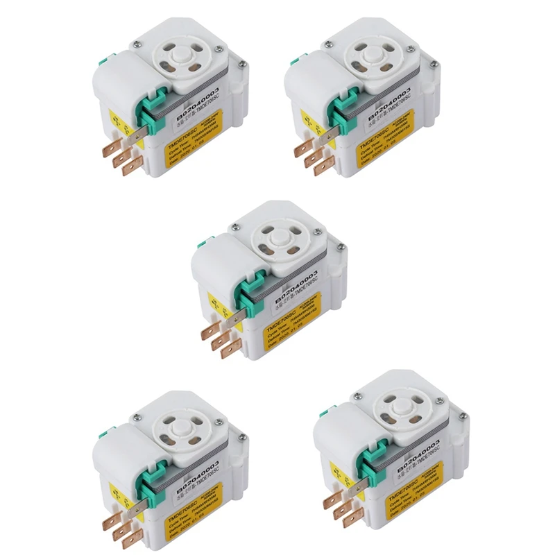 

5X Mechanical Defrosting Timer For Refrigerator Parts TMDE706SC Refrigerator Defrosting Timerglobal Stock Ready