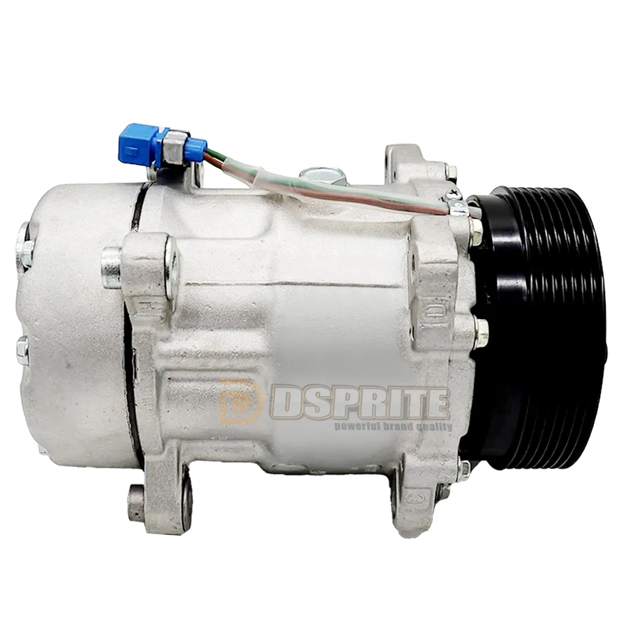 

SD7V16 AC Compressor 2D0820805 7D0820805L 7D0820805J 7D0820805 701820805R 701820805Q for Volkswagen VW EuroVan 2001 2002 2003