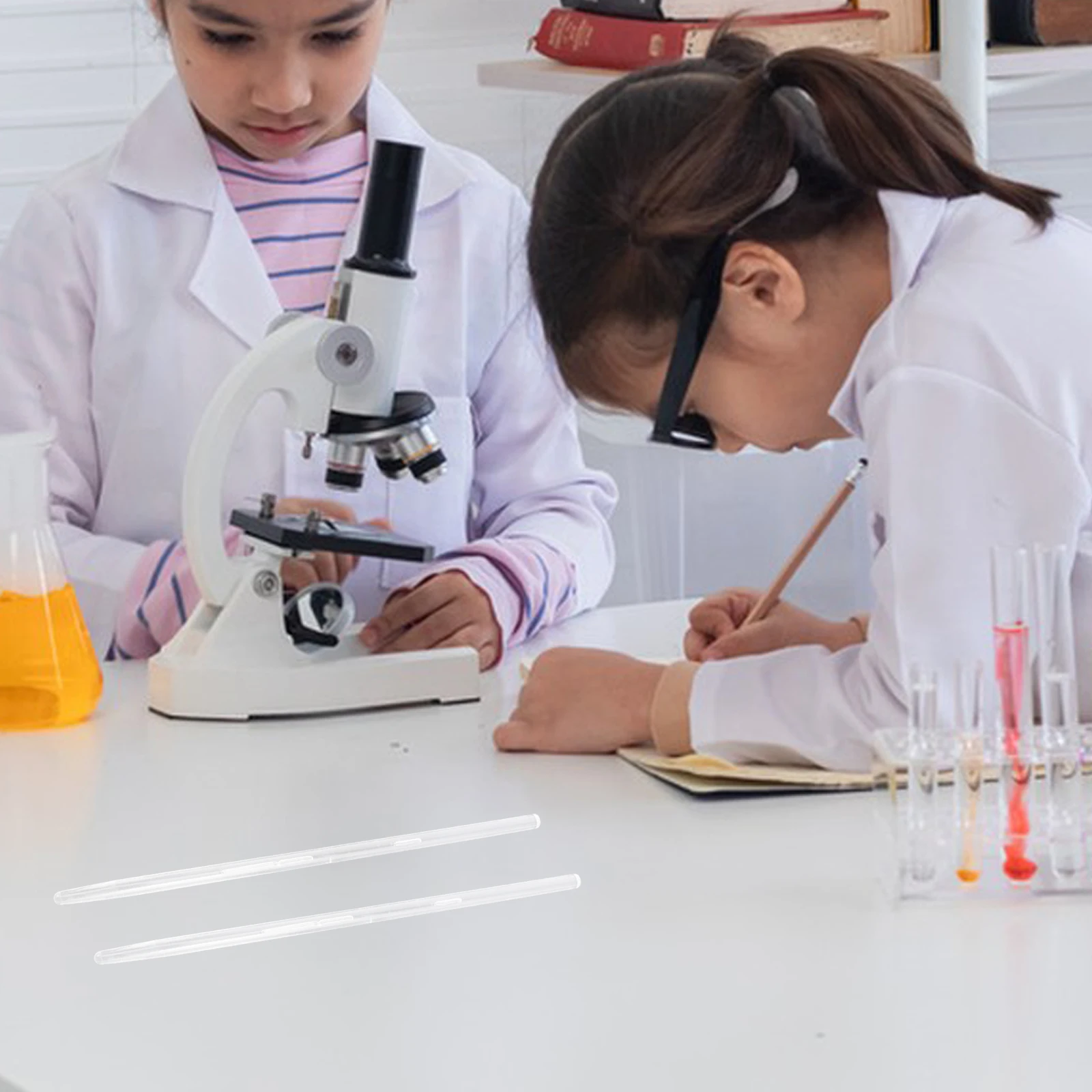 1 conjunto 1 conjunto kit de experimento de eletricidade estática ferramenta de ensino de eletricidade de fricção haste de vidro pano portátil aprendizagem física